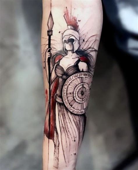 50 Tatuajes de Atenea (Con el significado)